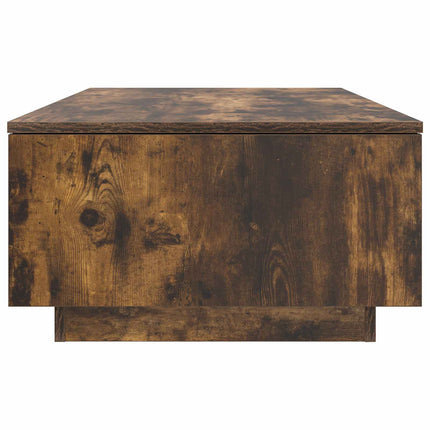Kaffeebord med låda Rökt ek 95 x 55 x 31 cm Konstruerat trä