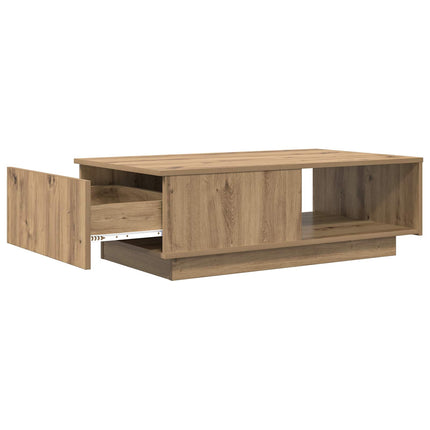 Kaffeebord Artisan Ek 95 x 55 x 31 cm Konstruerat trä