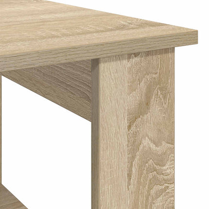 Kaffeebord Sonoma-ek 72 x 50 x 50 cm Konstruerat trä