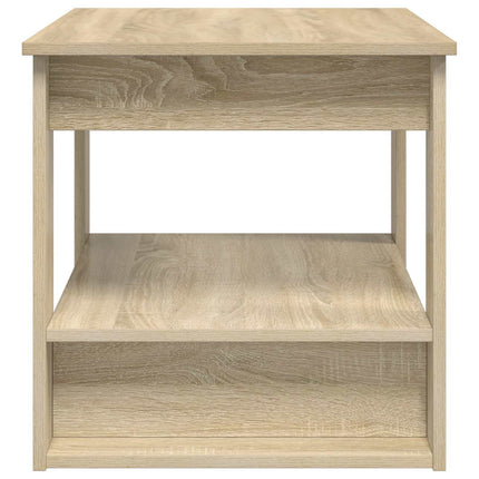 Kaffeebord Sonoma-ek 72 x 50 x 50 cm Konstruerat trä