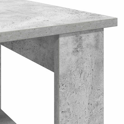 Kaffeebord Betonggrå 72 x 50 x 50 cm Konstruerat trä