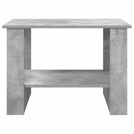Kaffeebord Betonggrå 72 x 50 x 50 cm Konstruerat trä
