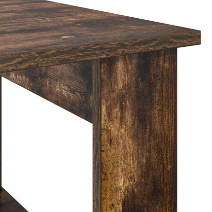Kaffeebord Rökt ek 72 x 50 x 50 cm Konstruerat trä