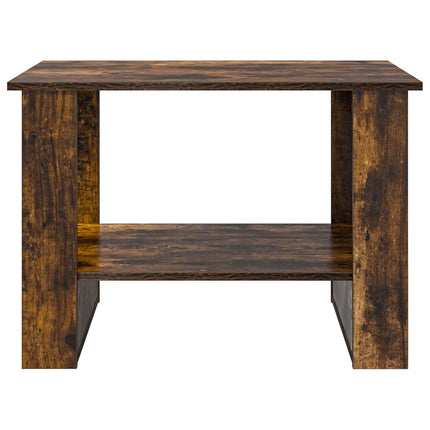 Kaffeebord Rökt ek 72 x 50 x 50 cm Konstruerat trä