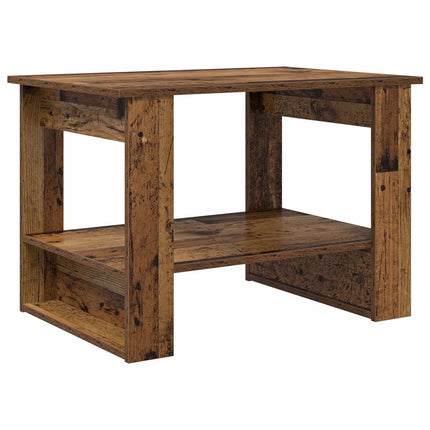 Kaffeebord Gammalt trä 72 x 50 x 50 cm Konstruerat trä