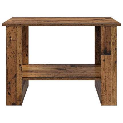 Kaffeebord Gammalt trä 72 x 50 x 50 cm Konstruerat trä