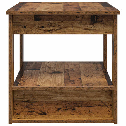 Kaffeebord Gammalt trä 72 x 50 x 50 cm Konstruerat trä