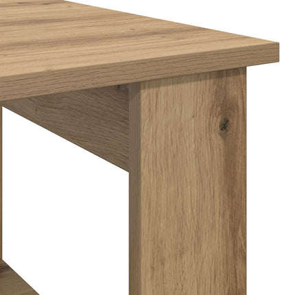 Kaffeebord Artisan Ek 72 x 50 x 50 cm Konstruerat trä