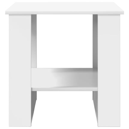 Kaffeebord Vit 51 x 50 x 50 cm Konstruerat trä
