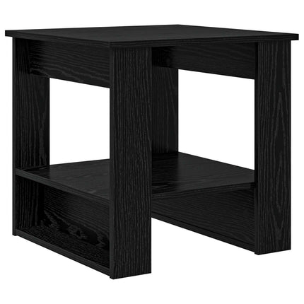 Kaffeebord Svart Ek 51 x 50 x 50 cm Konstruerat trä