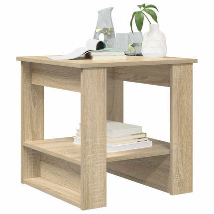 Kaffeebord Sonoma-ek 51 x 50 x 50 cm Konstruerat trä