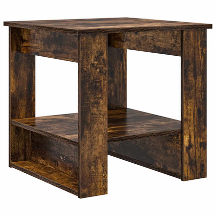 Kaffeebord Rökt ek 51 x 50 x 50 cm Konstruerat trä