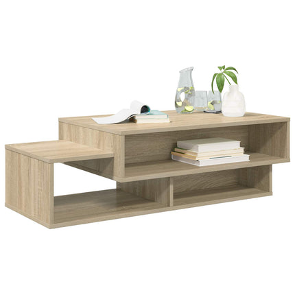 Kaffeebord Sonoma-ek 105 x 50 x 32,5 cm Konstruerat trä