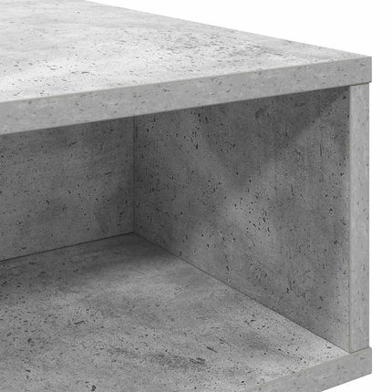 Kaffeebord Betonggrå 105 x 50 x 32,5 cm Konstruerat trä