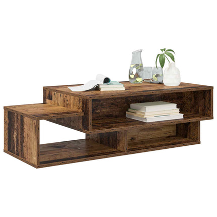 Kaffeebord Gammalt trä 105 x 50 x 32,5 cm Konstruerat trä