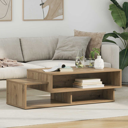 Kaffeebord Artisan Ek 105 x 50 x 32,5 cm Konstruerat trä