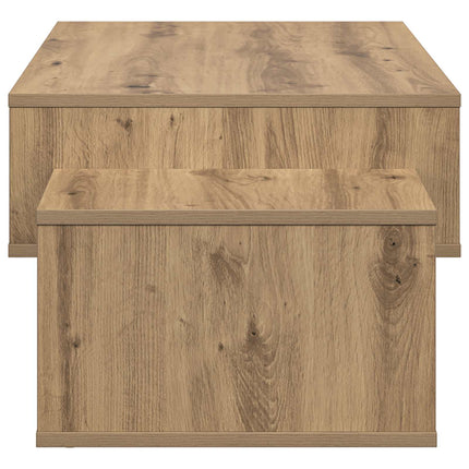 Kaffeebord Artisan Ek 105 x 50 x 32,5 cm Konstruerat trä