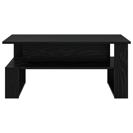 Kaffeebord Svart Ek 90 x 50 x 40 cm Konstruerat trä