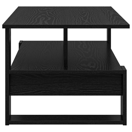Kaffeebord Svart Ek 90 x 50 x 40 cm Konstruerat trä