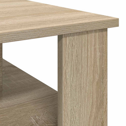 Kaffeebord Sonoma-ek 90 x 50 x 40 cm Konstruerat trä