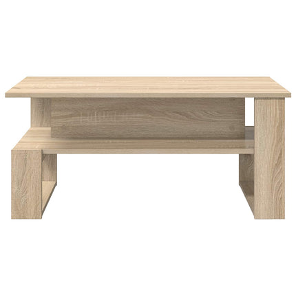 Kaffeebord Sonoma-ek 90 x 50 x 40 cm Konstruerat trä