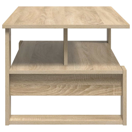 Kaffeebord Sonoma-ek 90 x 50 x 40 cm Konstruerat trä