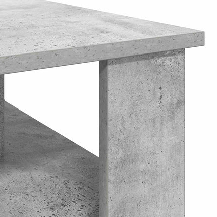 Kaffeebord Betonggrå 90 x 50 x 40 cm Konstruerat trä