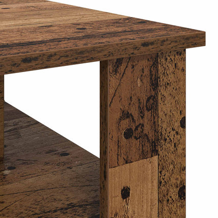Kaffeebord Gammalt trä 90 x 50 x 40 cm Konstruerat trä