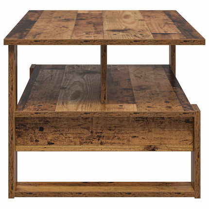 Kaffeebord Gammalt trä 90 x 50 x 40 cm Konstruerat trä