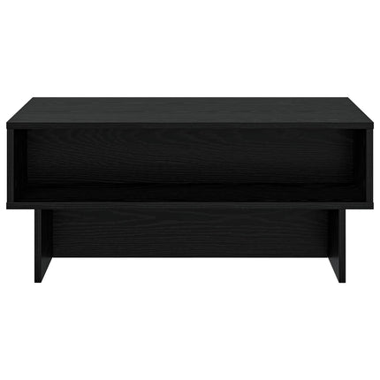 Kaffeebord Svart Ek 80 x 46 x 35 cm Konstruerat trä