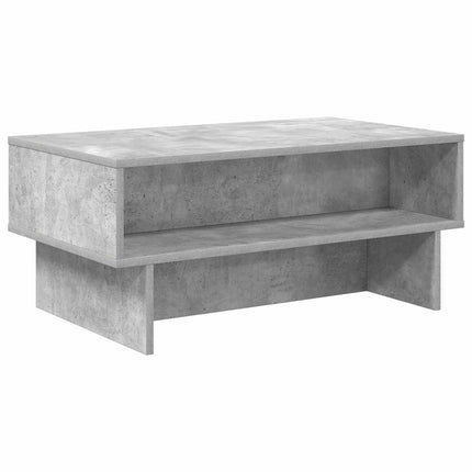 Kaffeebord Betonggrå 80 x 46 x 35 cm Konstruerat trä
