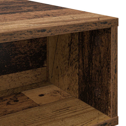 Kaffeebord Gammalt trä 80 x 46 x 35 cm Konstruerat trä