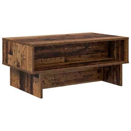 Kaffeebord Gammalt trä 80 x 46 x 35 cm Konstruerat trä