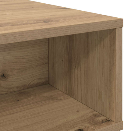 Kaffeebord Artisan Ek 80 x 46 x 35 cm Konstruerat trä