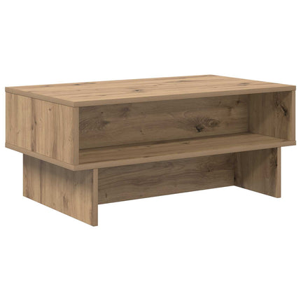 Kaffeebord Artisan Ek 80 x 46 x 35 cm Konstruerat trä
