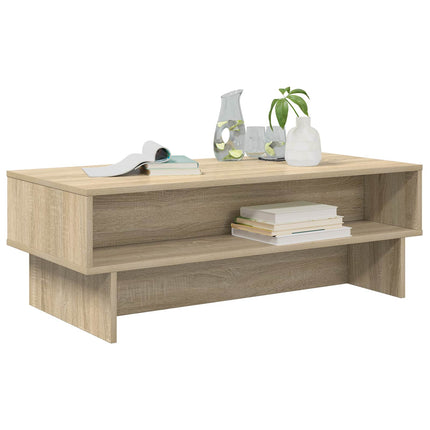 Kaffeebord Sonoma-ek 100 x 46 x 35 cm Konstruerat trä