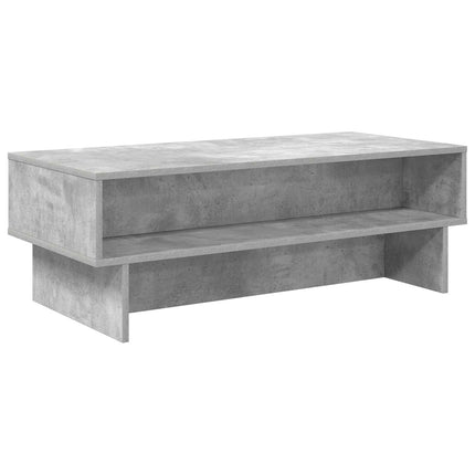 Kaffeebord Betonggrå 100 x 46 x 35 cm Konstruerat trä