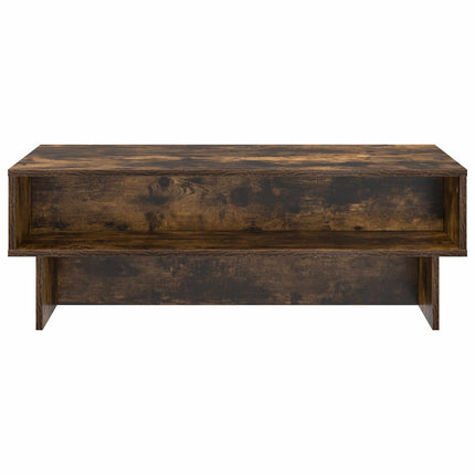 Kaffeebord Rökt ek 100 x 46 x 35 cm Konstruerat trä
