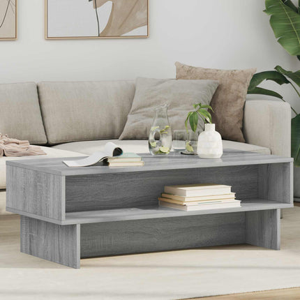 Kaffeebord Grå Sonoma 100 x 46 x 35 cm Konstruerat trä