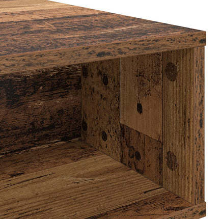 Kaffeebord Gammalt trä 100 x 46 x 35 cm Konstruerat trä