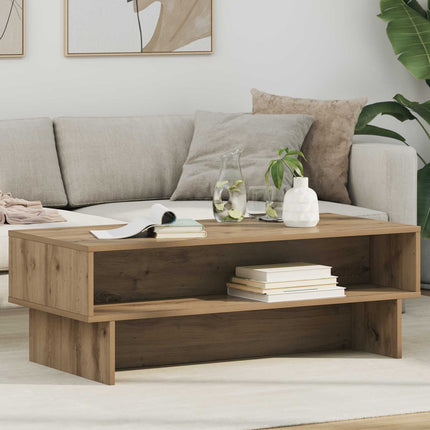 Kaffeebord Artisan Ek 100 x 46 x 35 cm Konstruerat trä