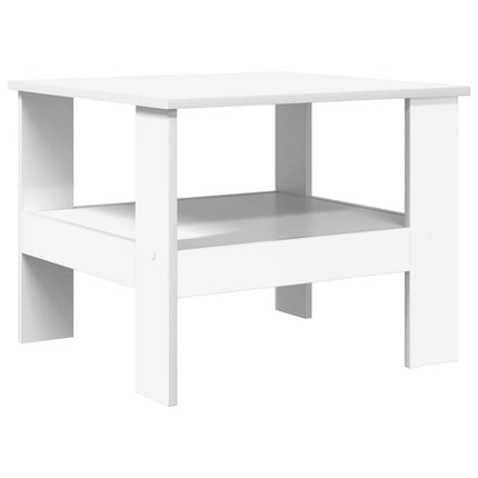Kaffeebord Vit 57 x 55 x 45 cm Konstruerat trä