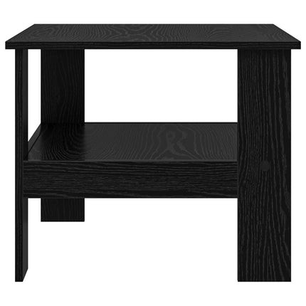 Kaffeebord Svart Ek 57 x 55 x 45 cm Konstruerat trä