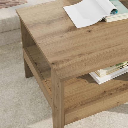 Kaffeebord Artisan Ek 57 x 55 x 45 cm Konstruerat trä