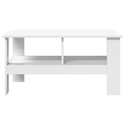 Kaffeebord Vit 90 x 50 x 45 cm Konstruerat trä
