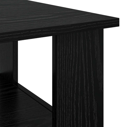 Kaffeebord Svart Ek 90 x 50 x 45 cm Konstruerat trä