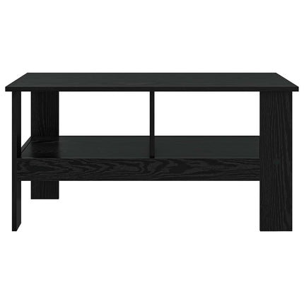 Kaffeebord Svart Ek 90 x 50 x 45 cm Konstruerat trä