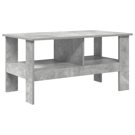 Kaffeebord Betonggrå 90 x 50 x 45 cm Konstruerat trä