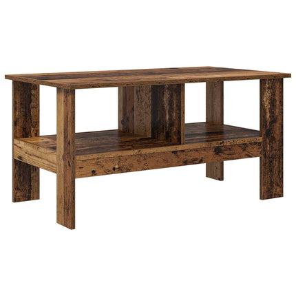 Kaffeebord Gammalt trä 90 x 50 x 45 cm Konstruerat trä