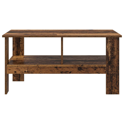 Kaffeebord Gammalt trä 90 x 50 x 45 cm Konstruerat trä